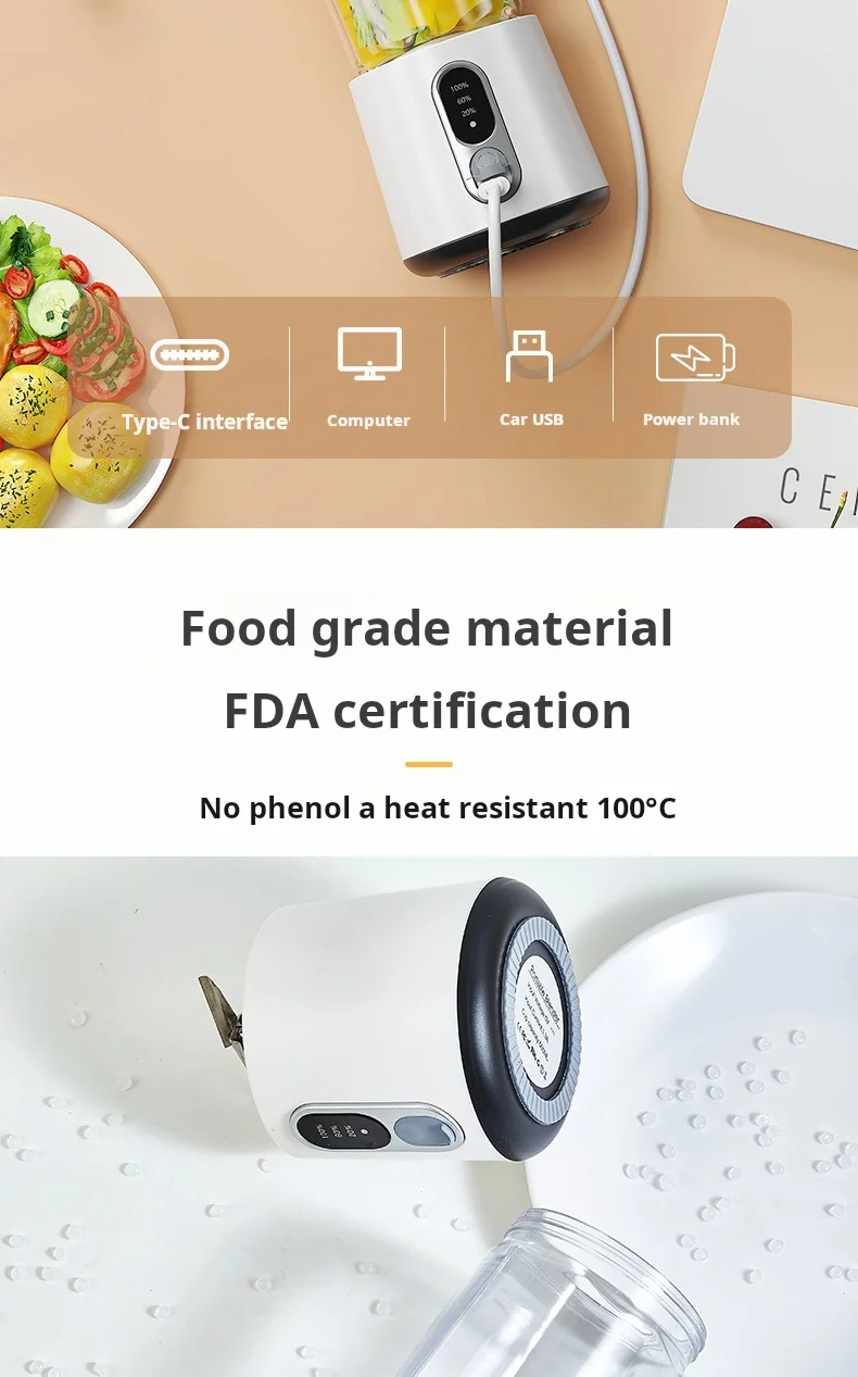 300W-500ML-Multifunctional-Blender-Cup-USB-Rechargeable-Mini-Juicer-Portable-Juicer-Household-Small--2026226